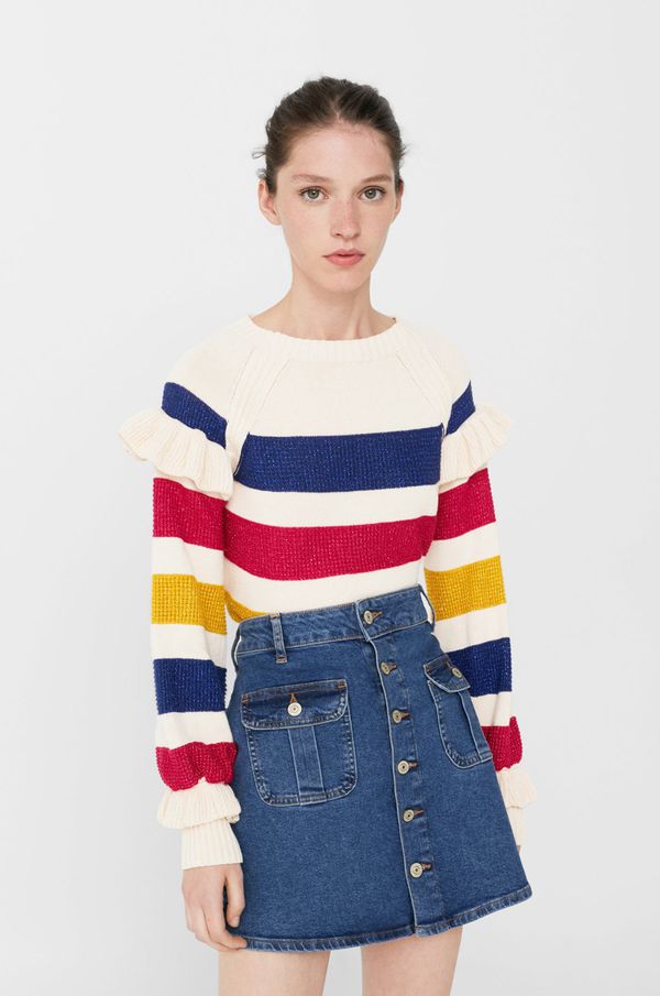 pulover colorat