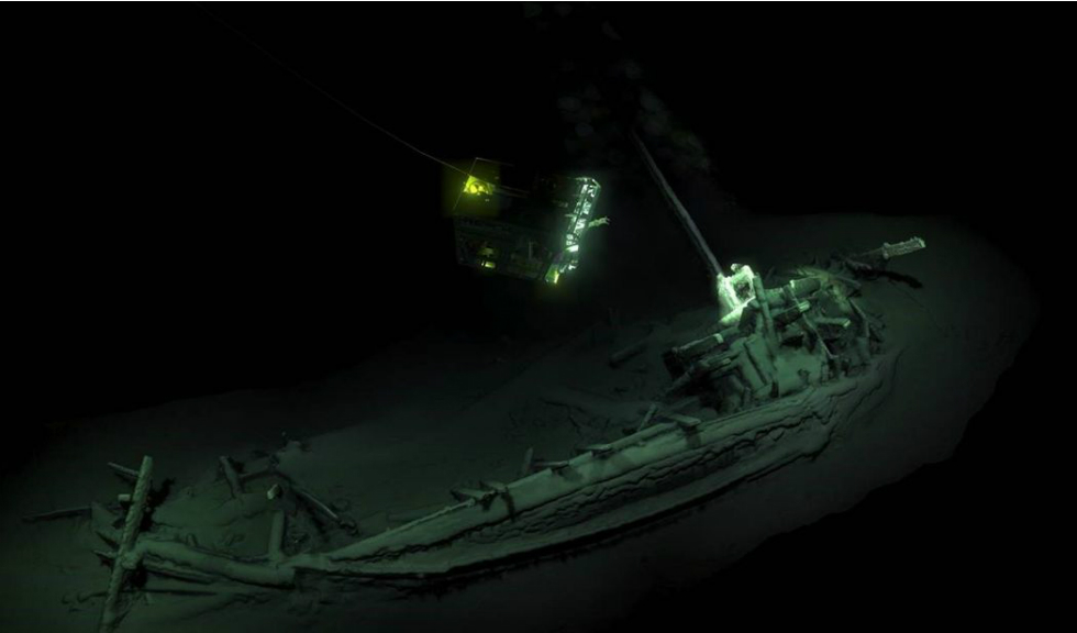 Cea mai veche epavă din lume a fost găsită intactă în Marea Neagră