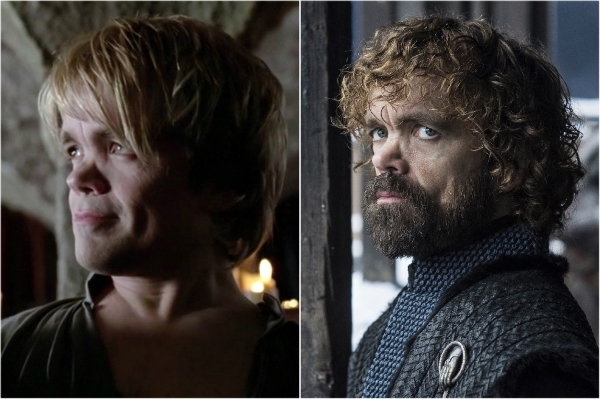 Personajele din Game of Thrones: Sezonul 1 vs. Sezonul 8