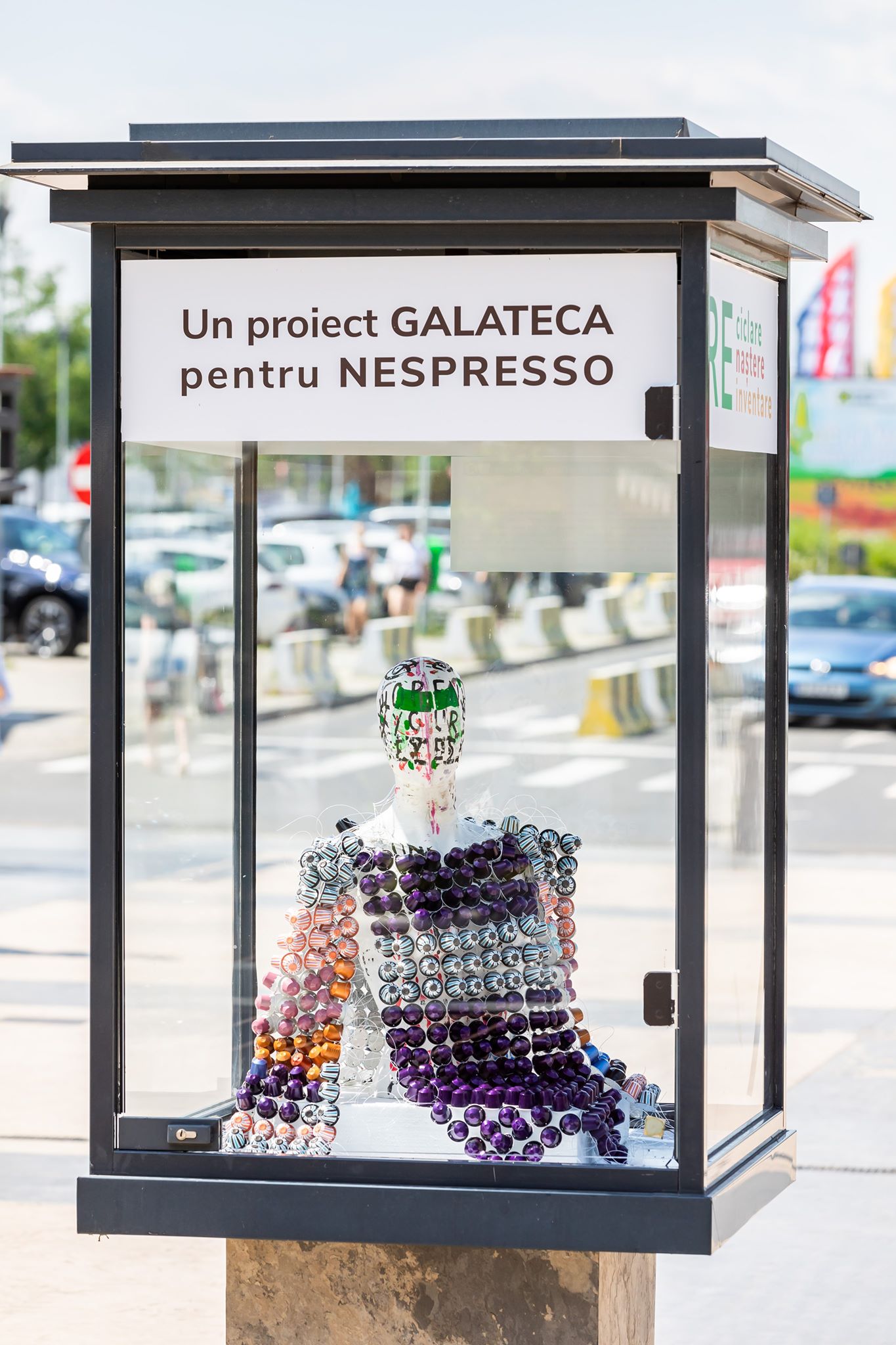 (P) Când arta se întâlnește cu pasiunea pentru cafea și sustenabilitate: RE-ciclare, RE-naştere, RE-inventare – un proiect Galateca pentru Nespresso