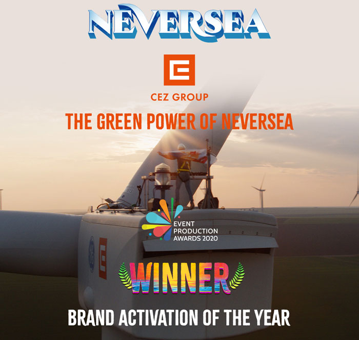 Campania „The Green Power of Neversea” a luat premiul cel mare la The Event Production Awards de la Londra