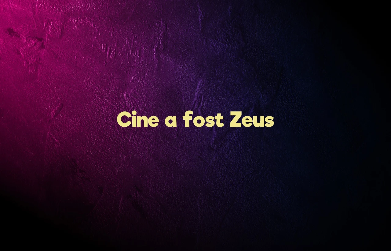 cine a fost zeus